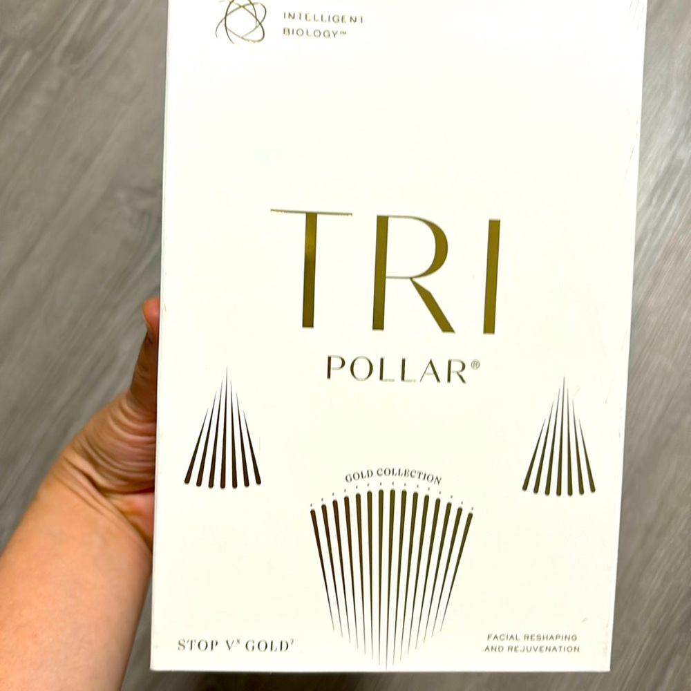 TriPollar Stop V Gold 2 RF DMA Facial Device NIB